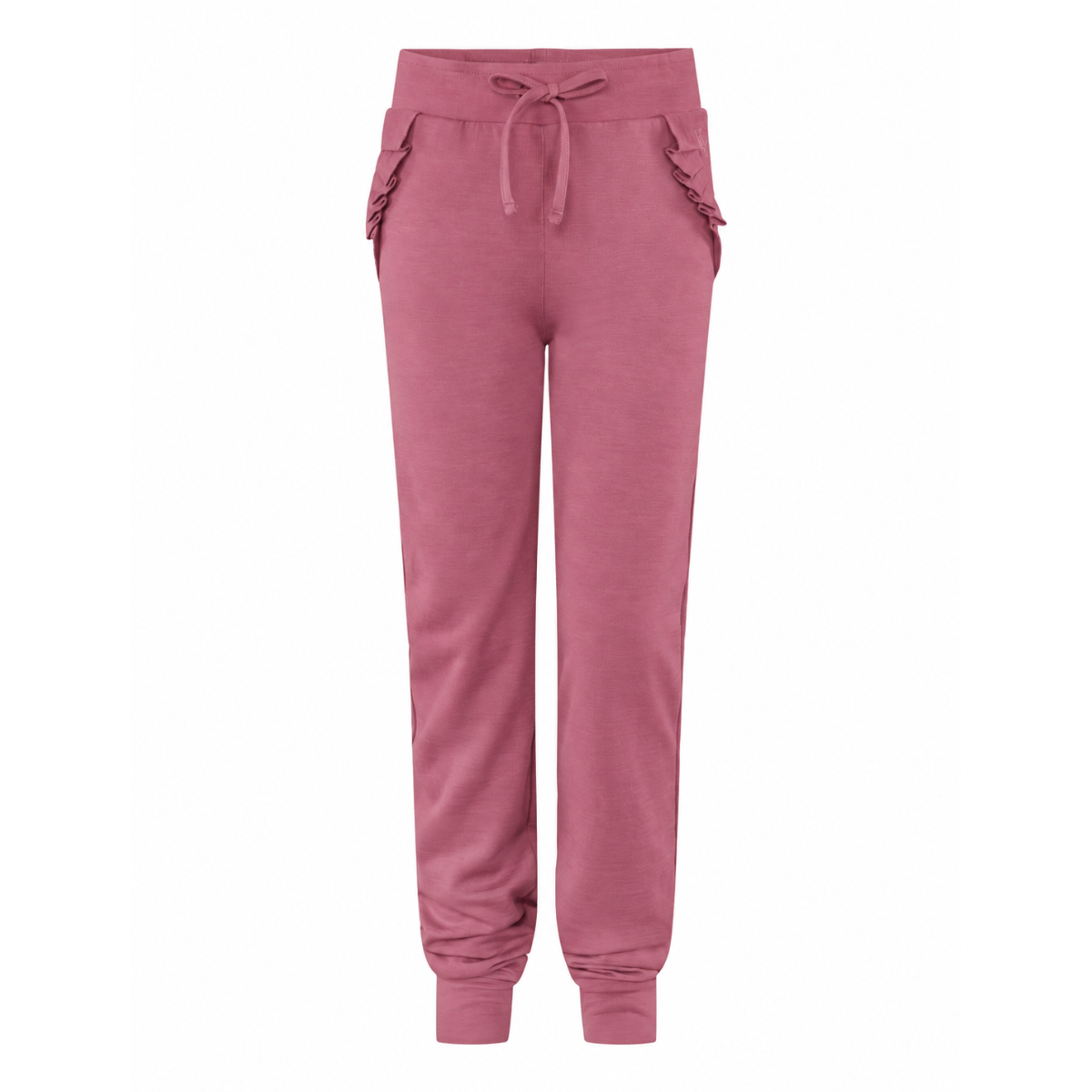 Bukse i Ull og Bambus Nanna Soft Pink