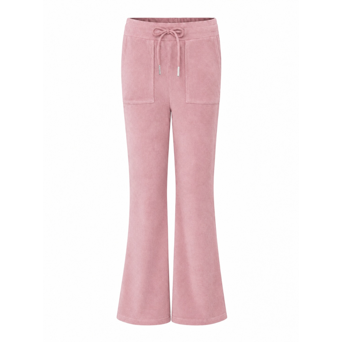 Vilje & Ve - Bukse i Velour Hermine Soft Pink