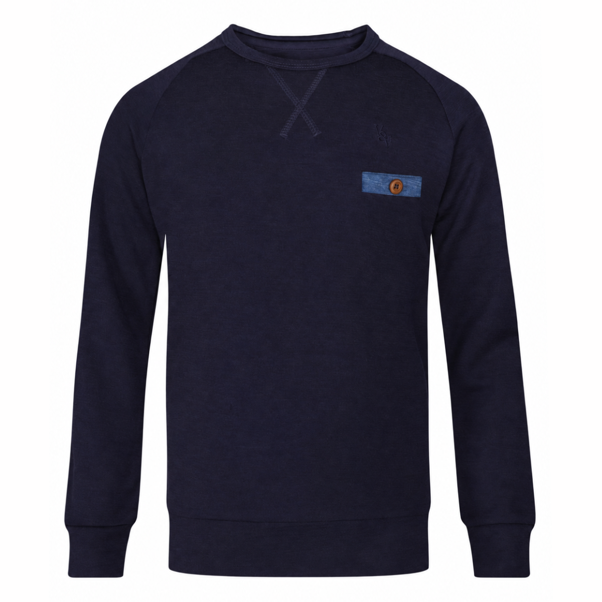 Genser Magne i Ull og Bambus Midnight Navy