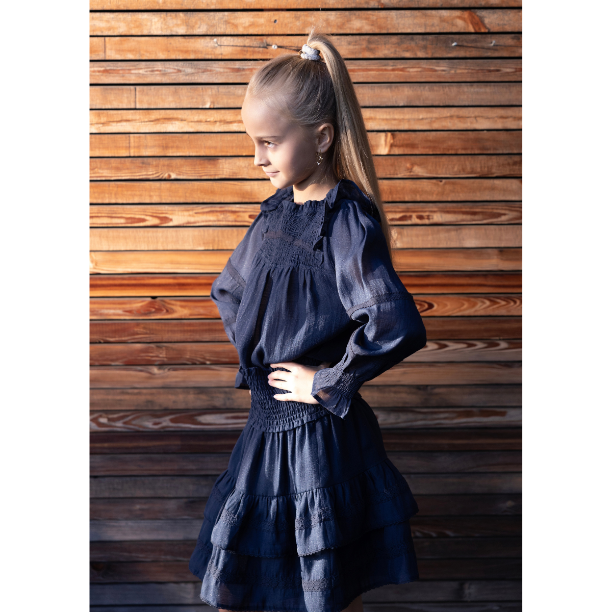 Vilje & Ve - Skjørt Iris Dark Navy