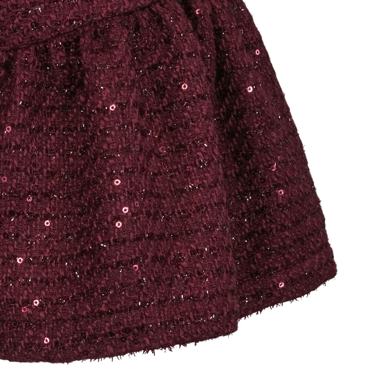 Vilje & Ve - Skjørt Laila Bouclé Burgundy
