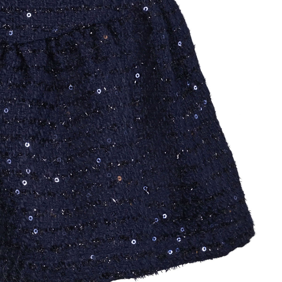 Vilje & Ve - Skjørt Laila Bouclé Dark Navy