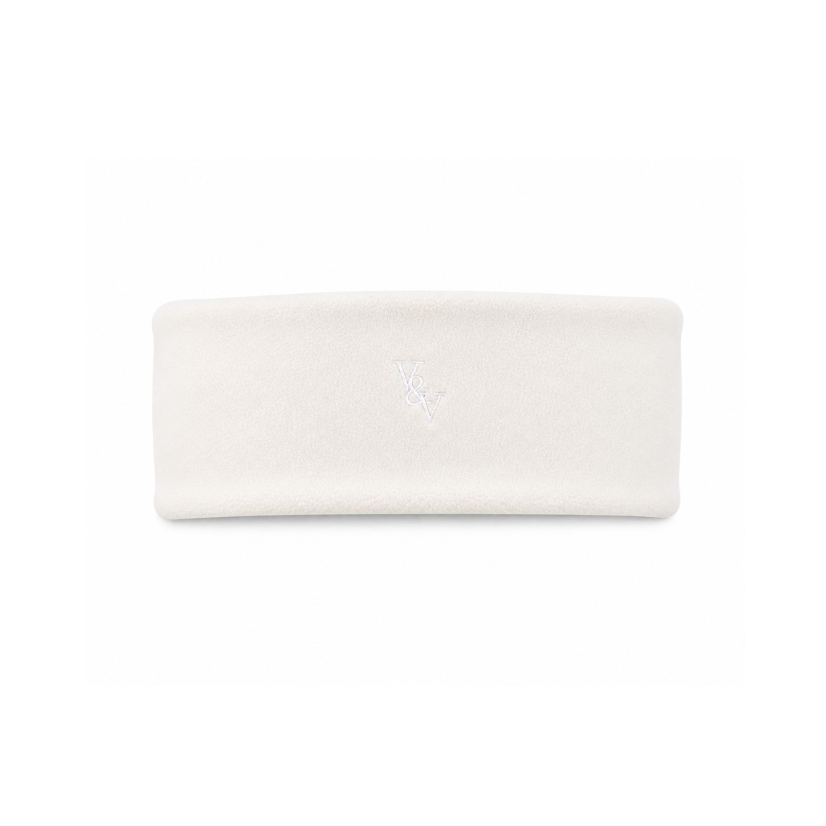 Vilje & Ve - Pannebånd i Fleece Od Off White