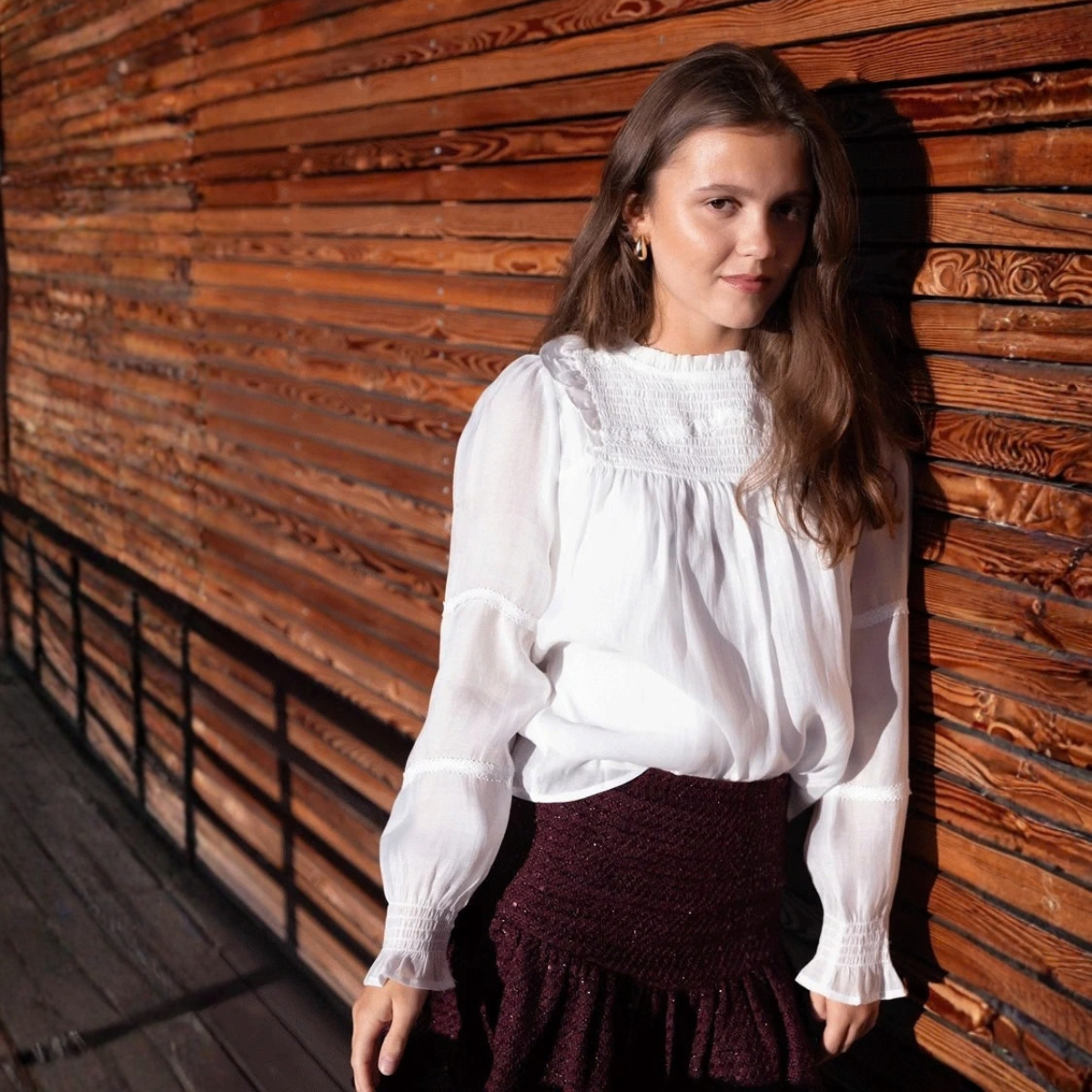 Vilje & Ve - Bluse Saga White
