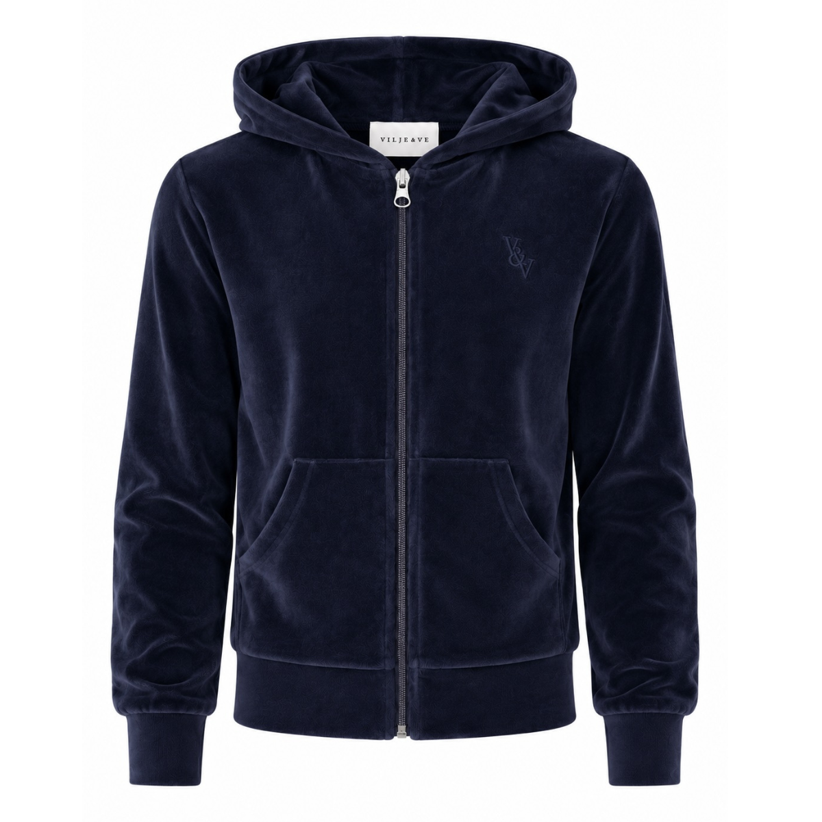 Vilje & Ve - Velourjakke Hermine Deep Navy