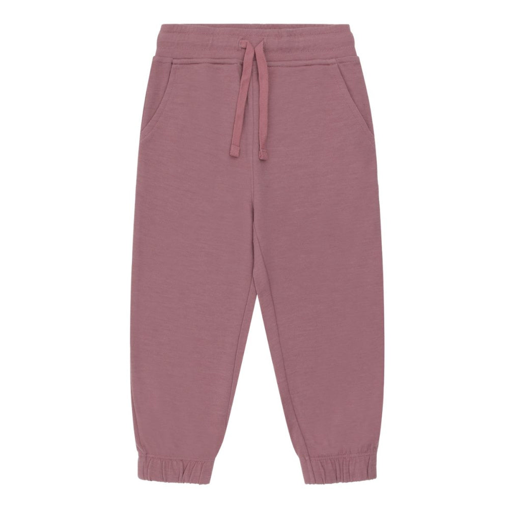 Hust and Claire - Joggebukse Ull og Bambus Galon Pale Mauve