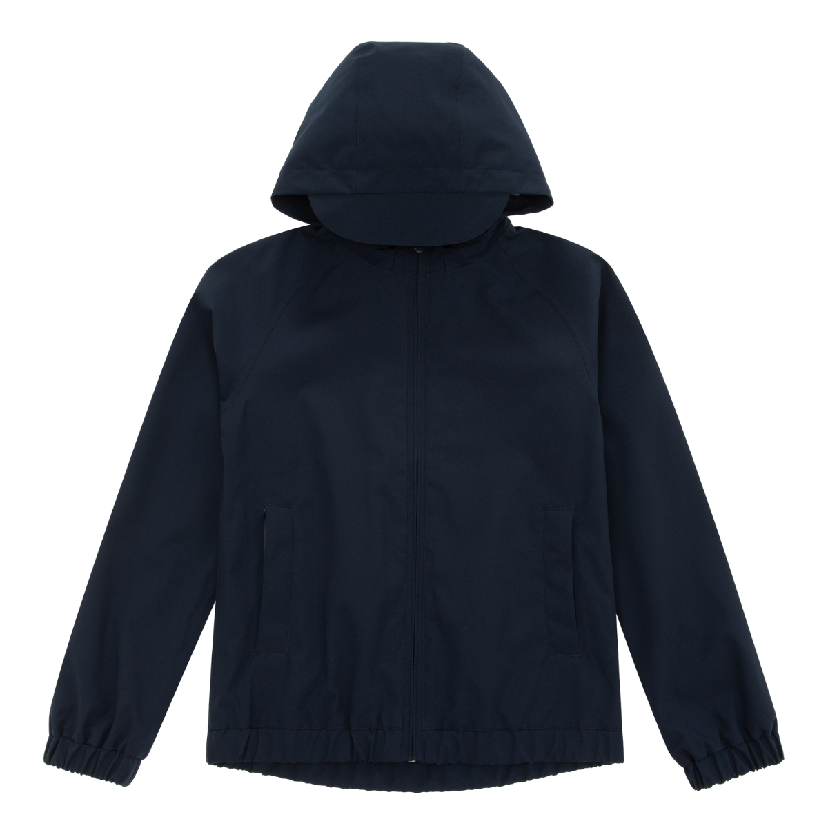 WoolLand - Regnjakke Florø Boy Dark Blue