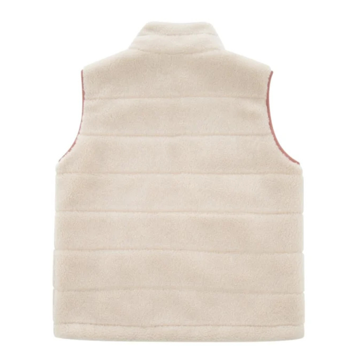 WoolLand - Fleecevest Nusfjord Burned Rose