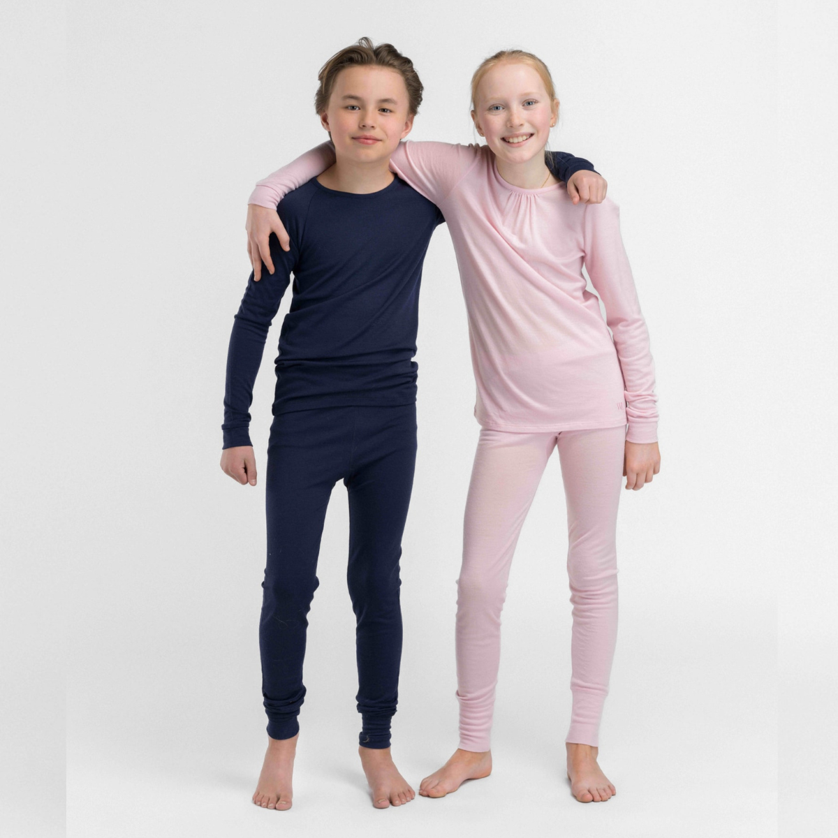 WoolLand - Ullundertøysett Sarpsborg Dusty Rose