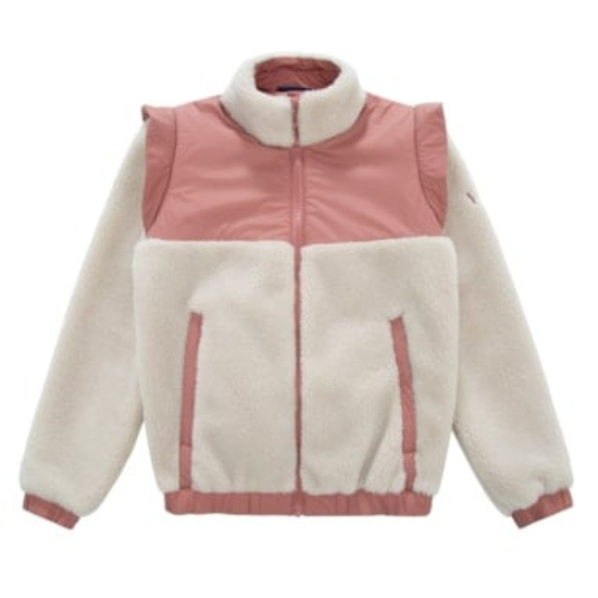 WoolLand - Fleecejakke Stryn Senior Burned Rose