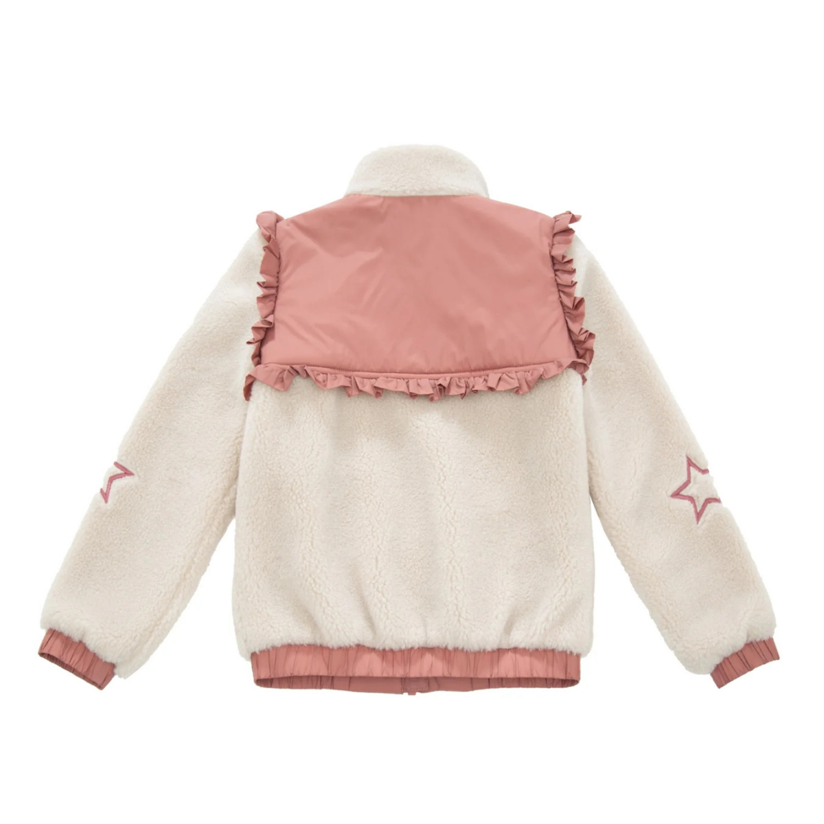 WoolLand - Fleecejakke Stryn Jr Burned Rose
