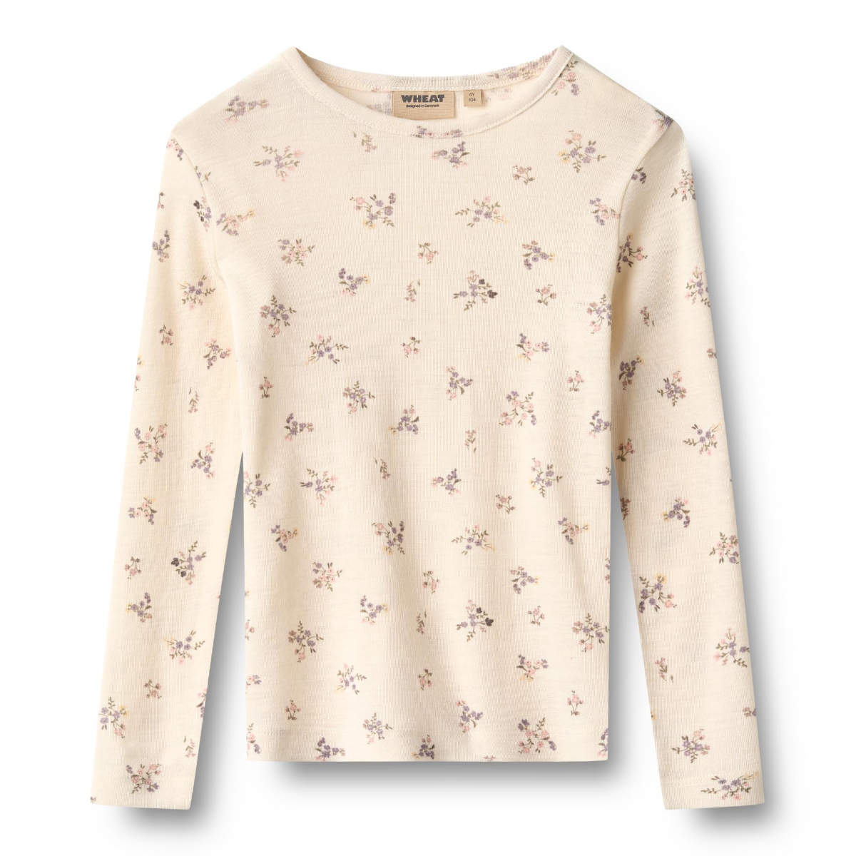 Wheat - Ulltrøye Alfie Eggshell Flowers