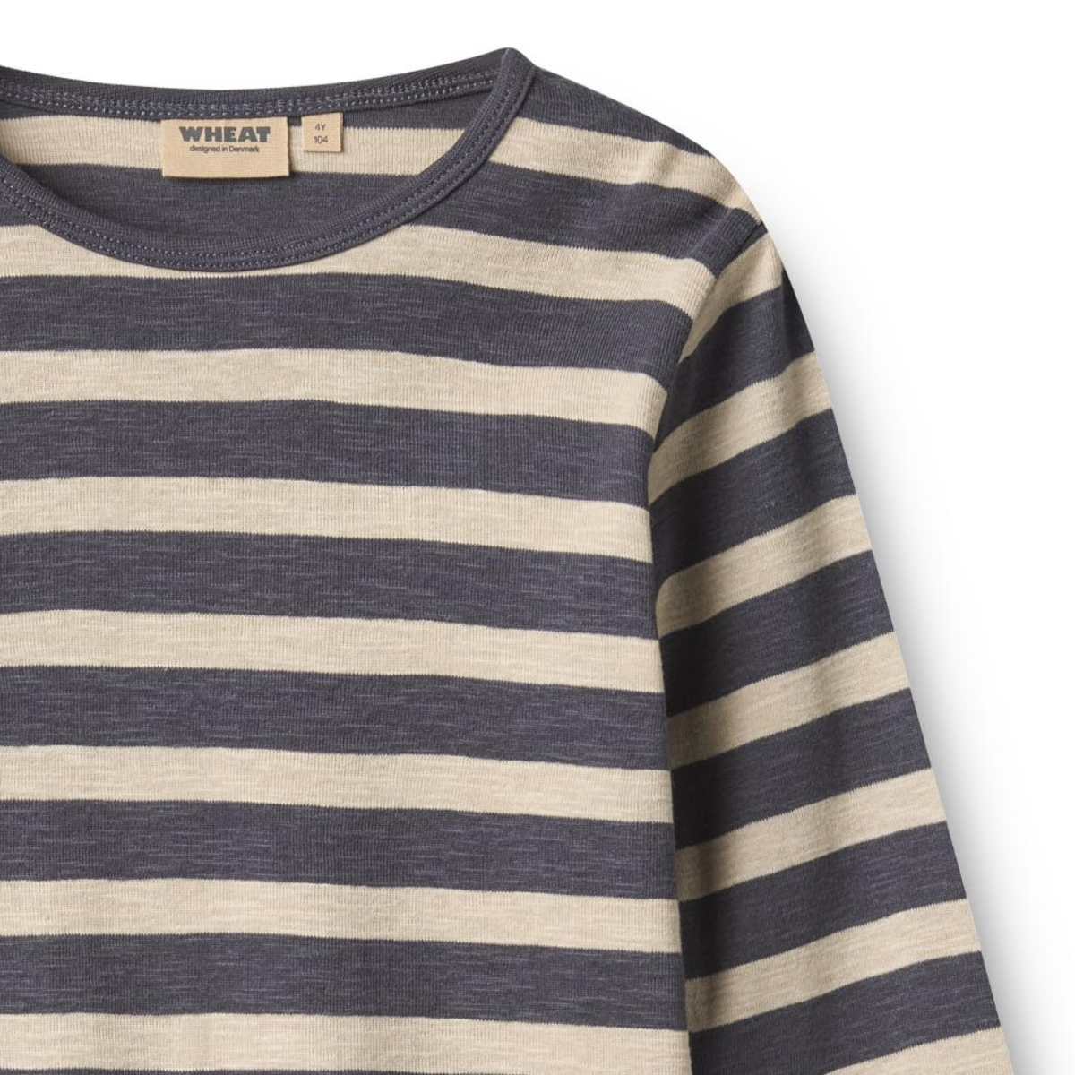 Wheat - Genser 2-pk Milo Greyblue Stripe