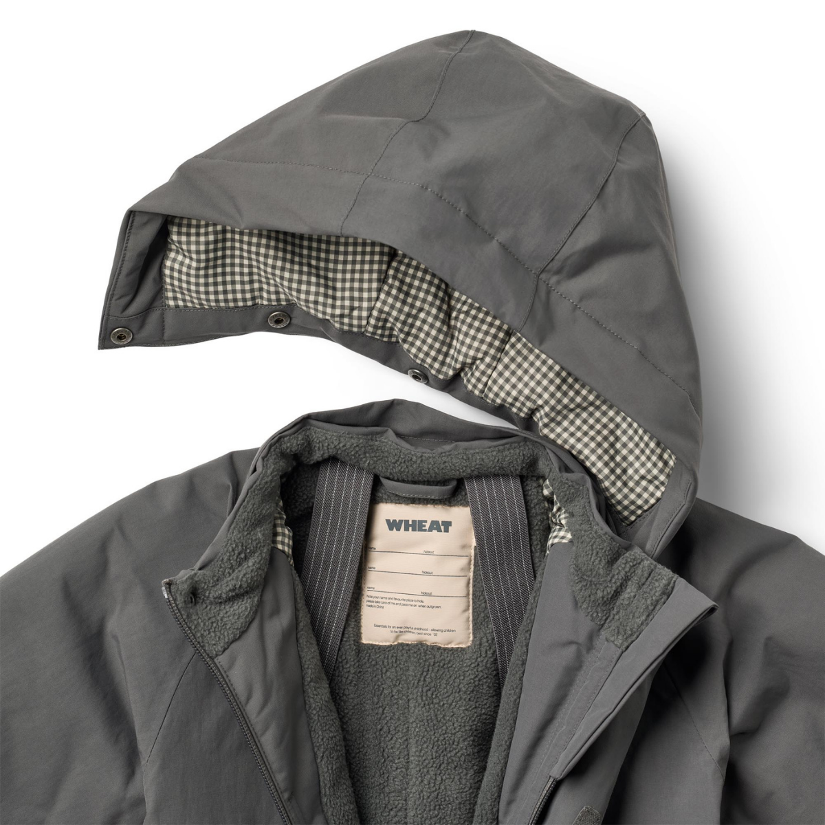 Wheat - Vinterdress Miko Dark Charcoal