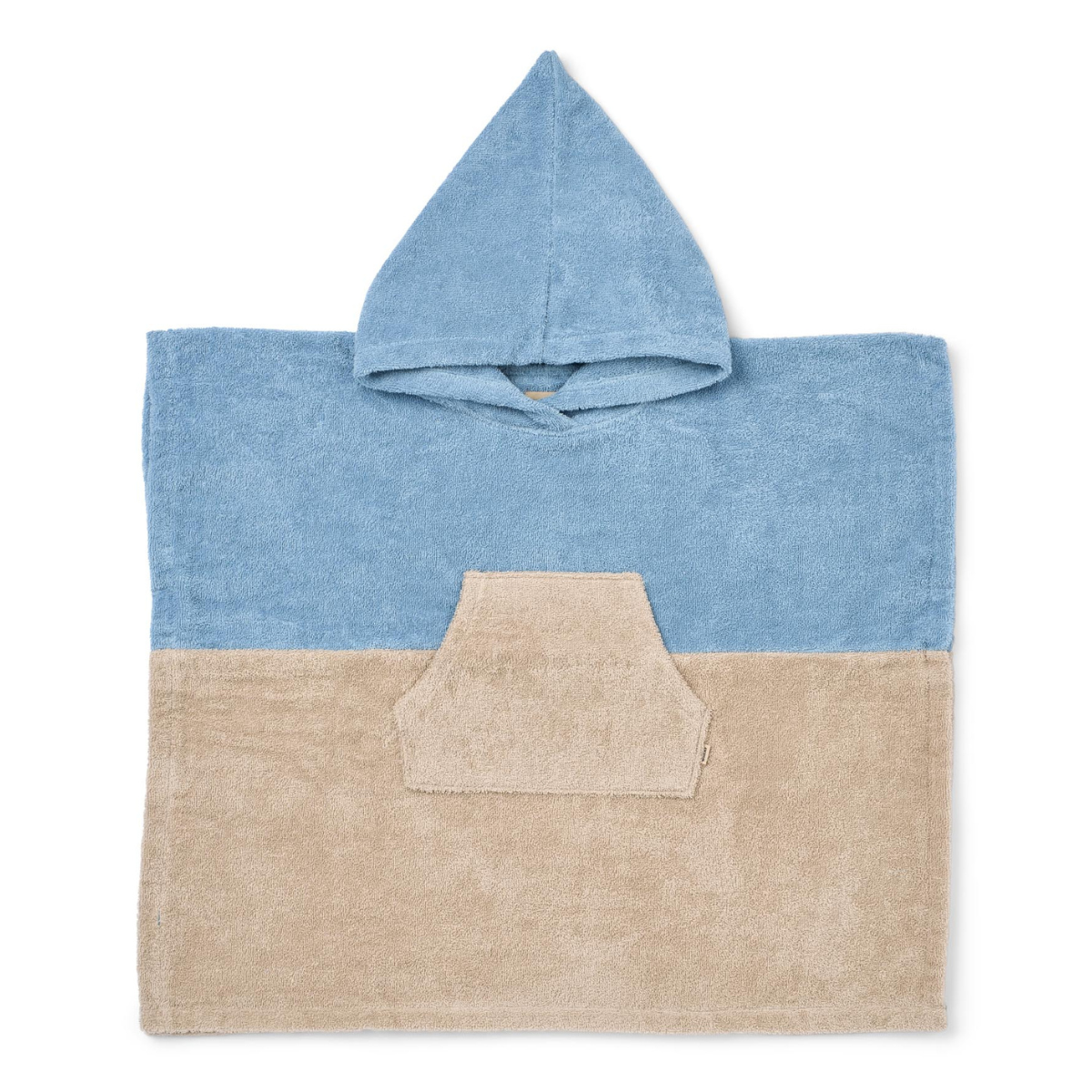 Wheat - Badeponcho Terry Blue Summer
