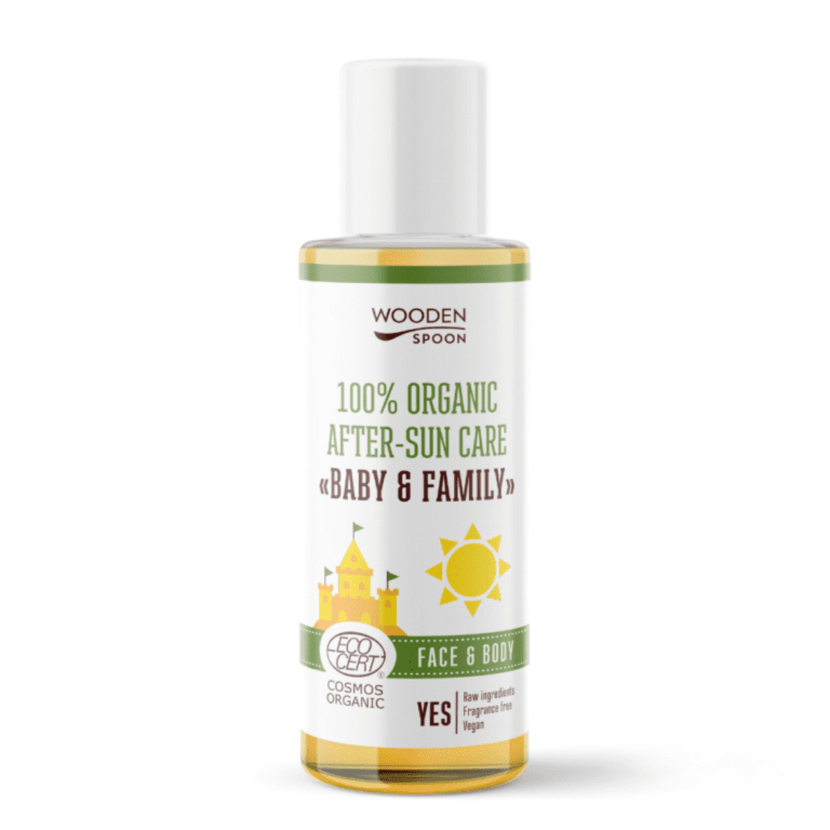 Wooden Spoon - After-sun til Baby og Barn 100ml