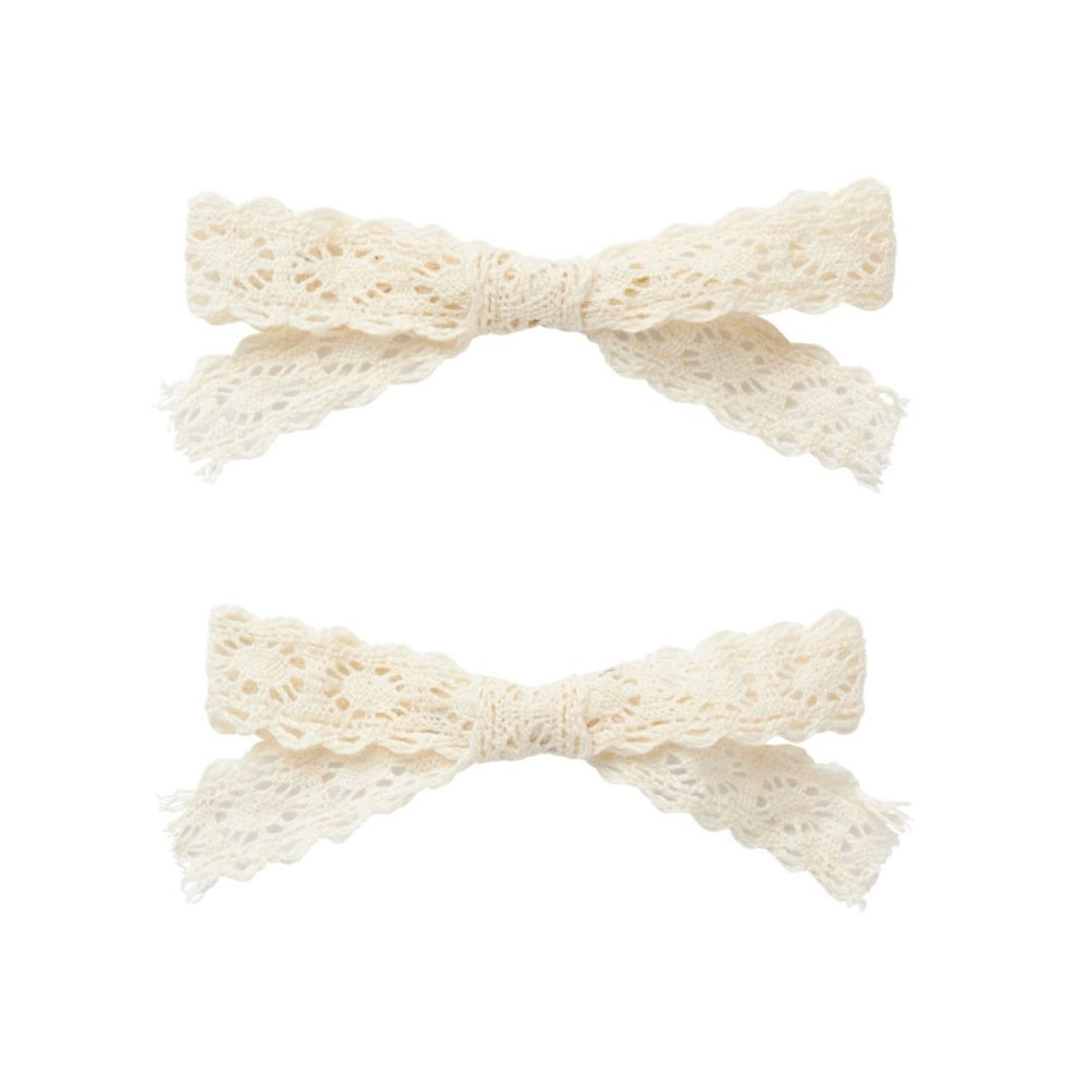 Lil'Atelier - Hårsløyfe Klips 2-pk Lola Turtledove