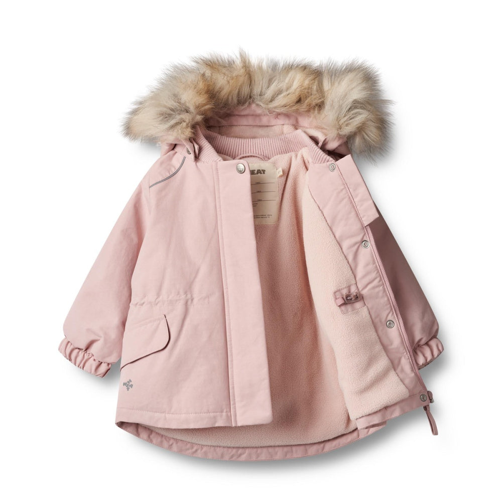 Wheat - Vinterjakke Mini Mathilde Tech Rose Frost