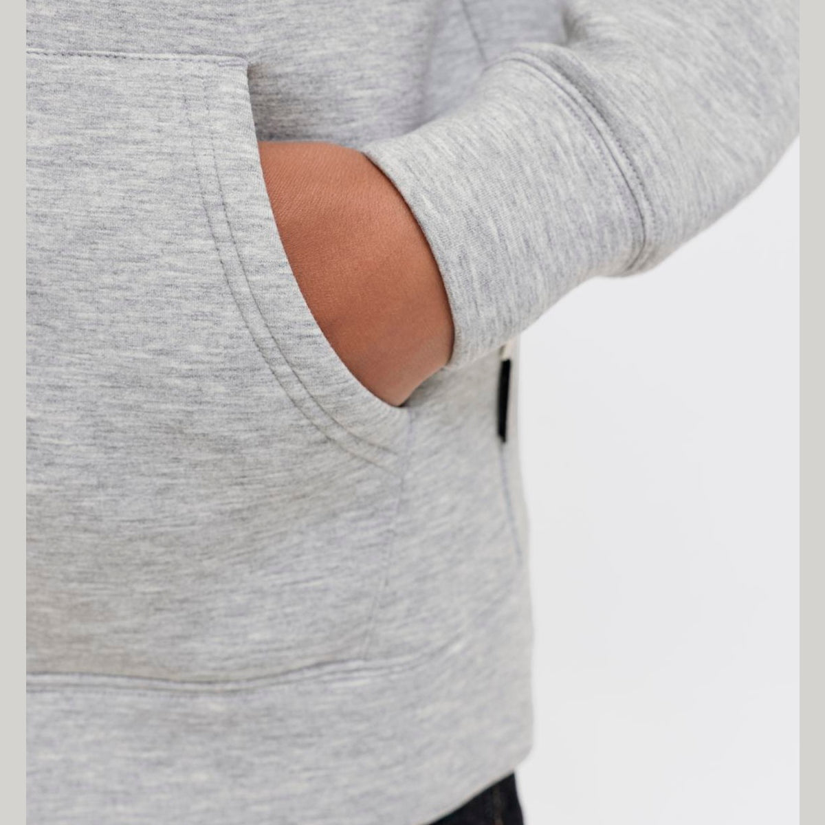 Jack & Jones - Hettejakke Zip Legacy Light Grey Melange