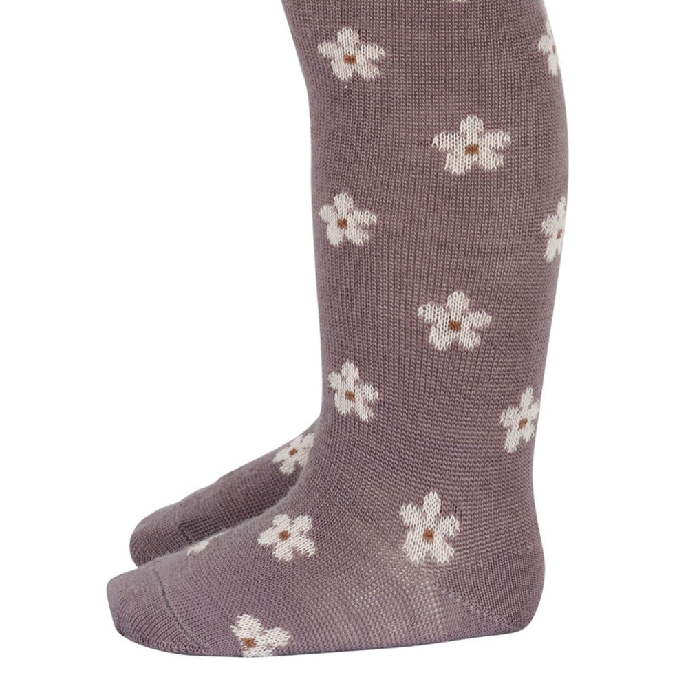 MP - Strømpebukse i Ull Marie Dark Purple Dove