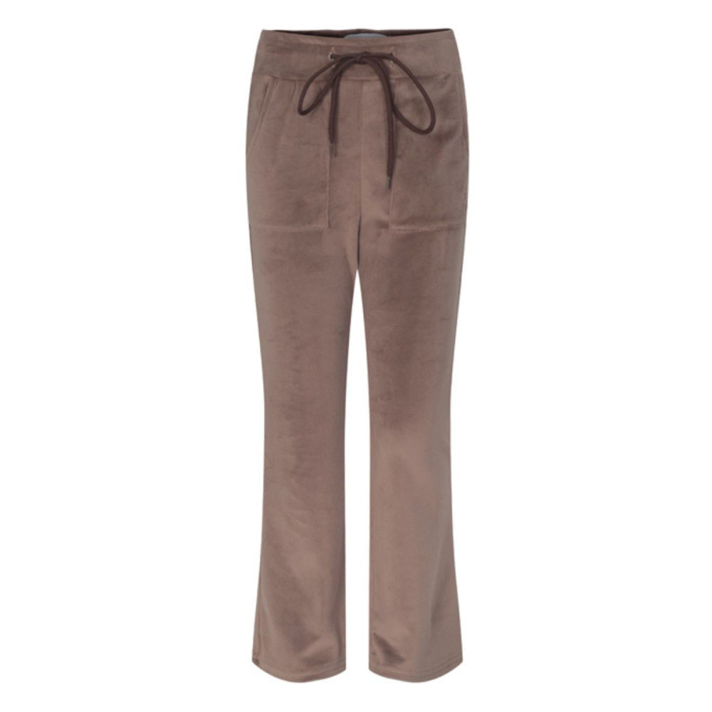 Vilje & Ve - Bukse Velour Hermine Taupe