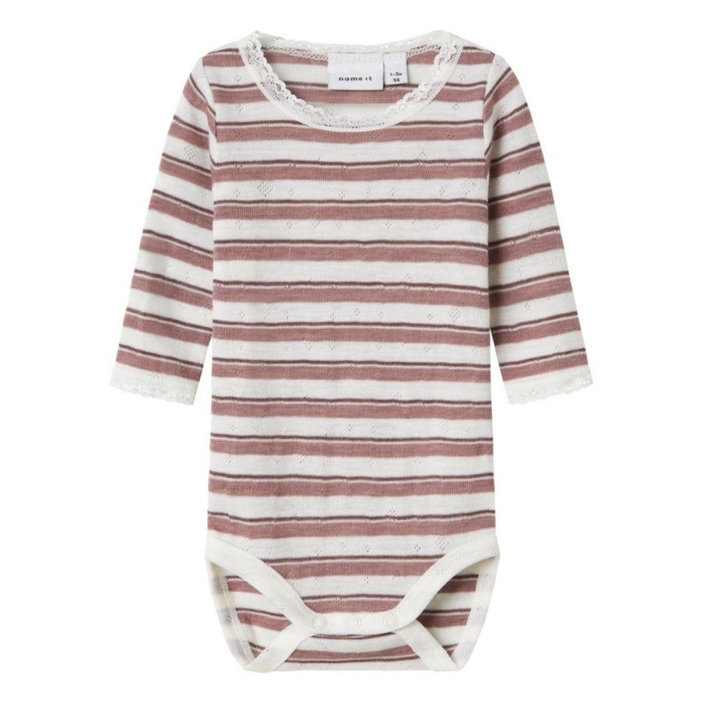 Name It - Body Ull Wang Stripe Antler/ Snow White