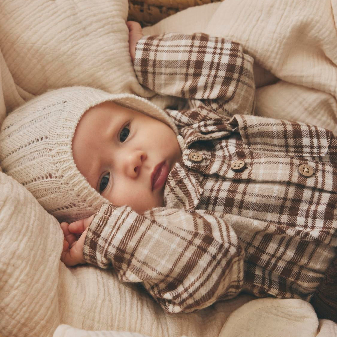 Lil' Atelier - Skjortebody Renrik White Pepper