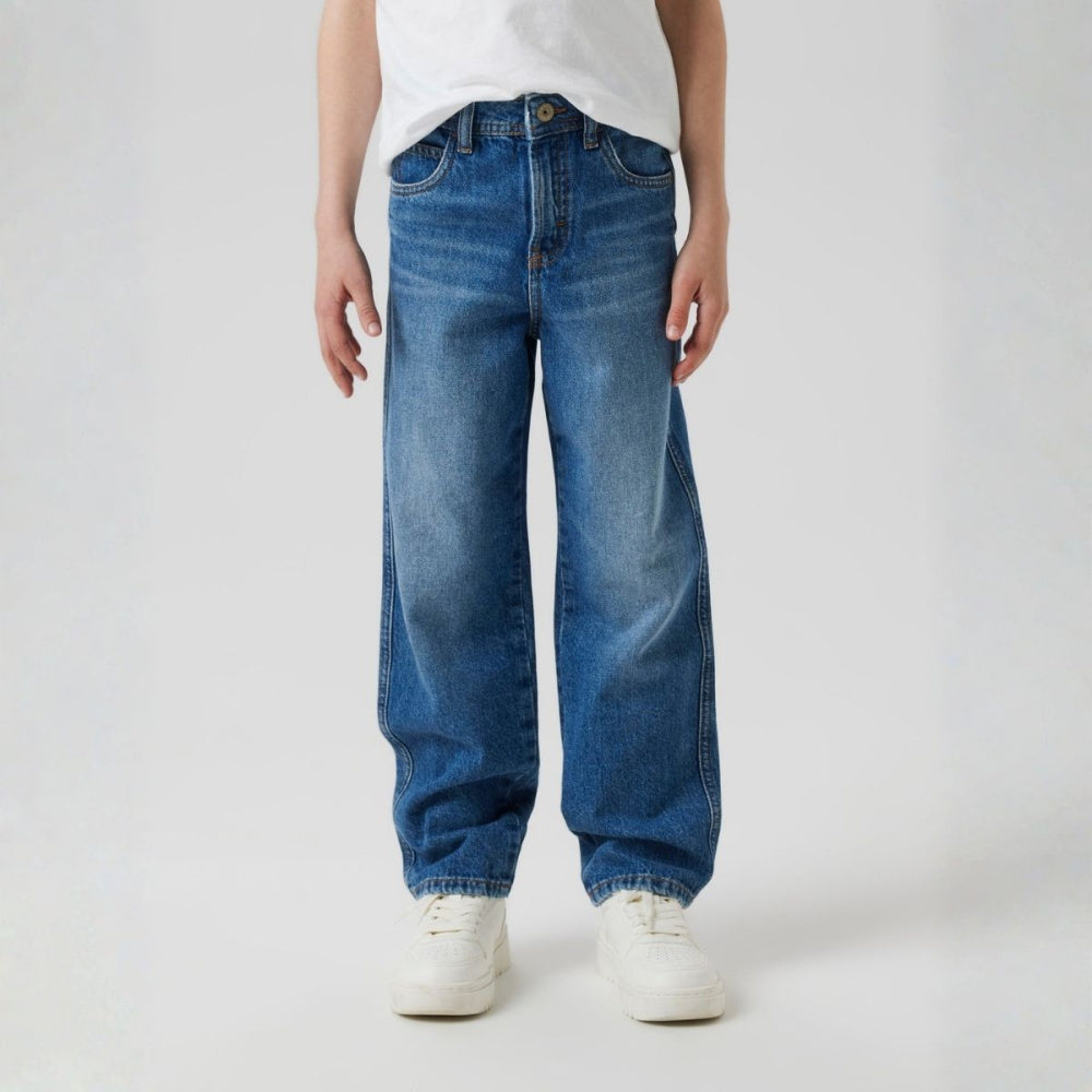 Name It - Bukse Jeans Ryan Jr Loose Medium Blue Denim