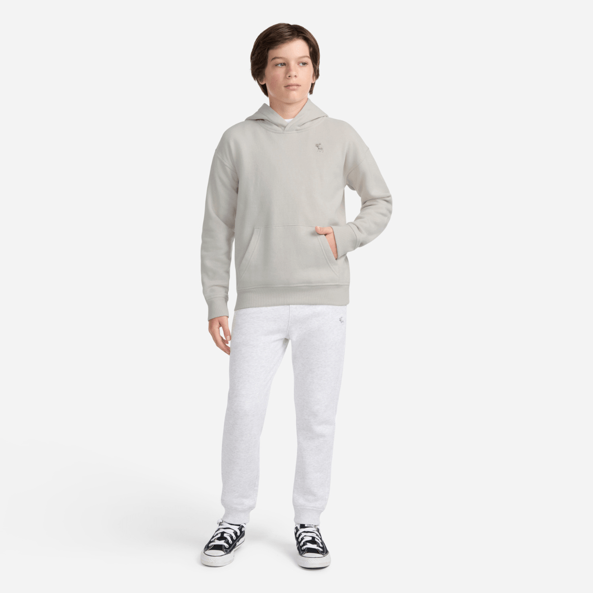 Abercrombie and Fitch - Hettegenser Essentials Pumice Stone - Guttelus