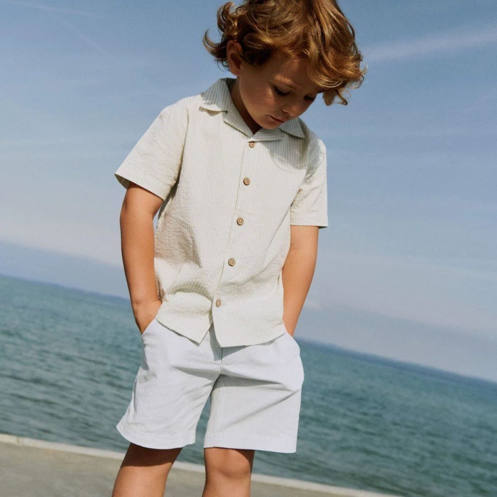 Wheat - Shorts Elvig Light Blue Chambray