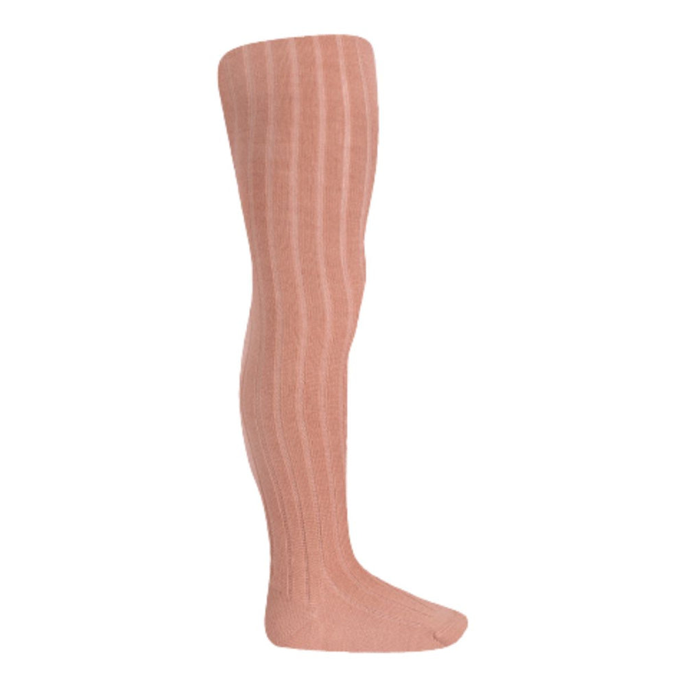 Condor - Ullstrømpebukse Rib Merino Make-Up