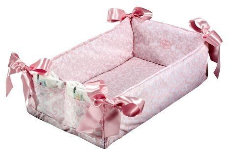 Asi Dukker - Dukkeseng og stellematte 2 i 1 Rosa - Guttelus.no