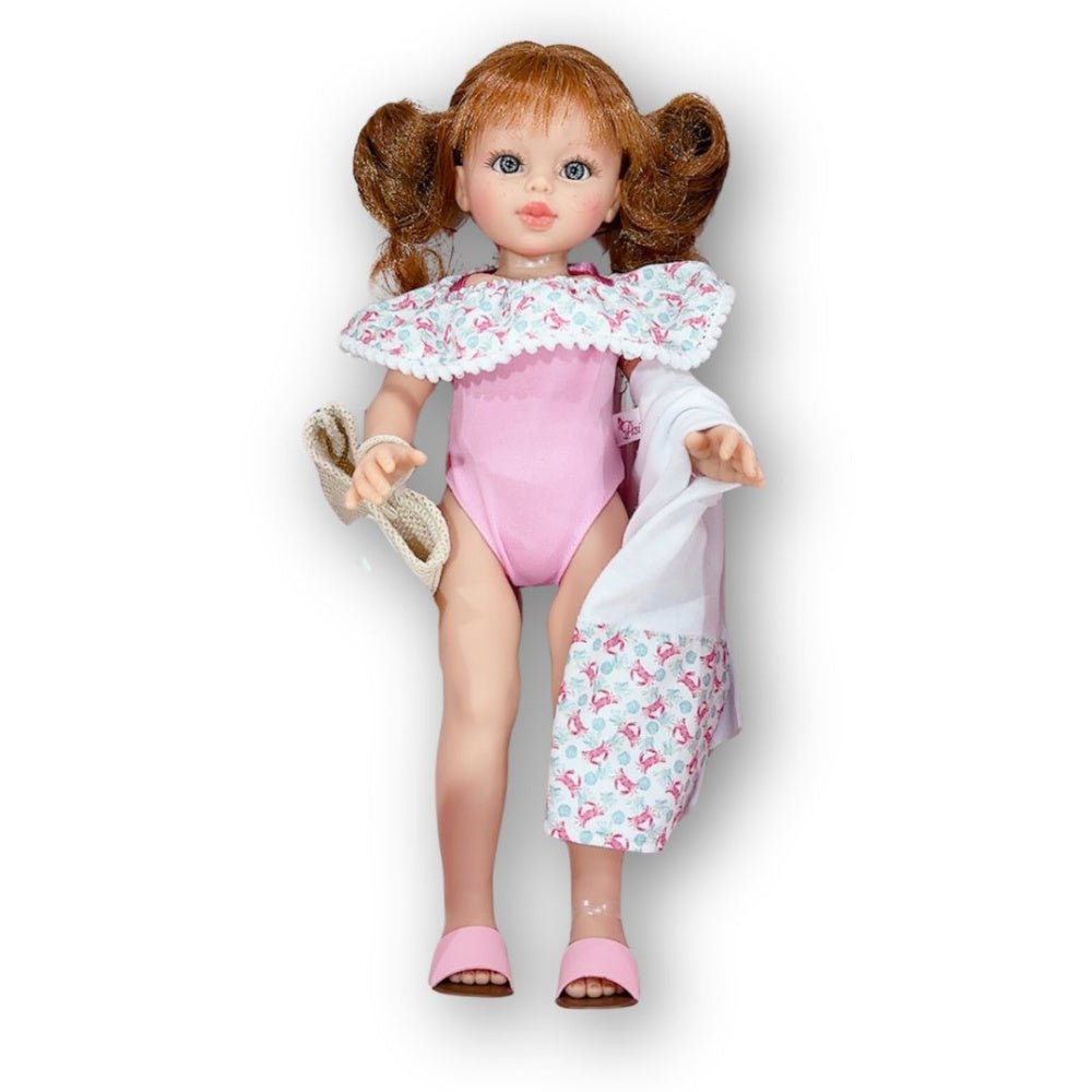 Asi Dukker - Sabrina Strandsett 40 cm - Guttelus