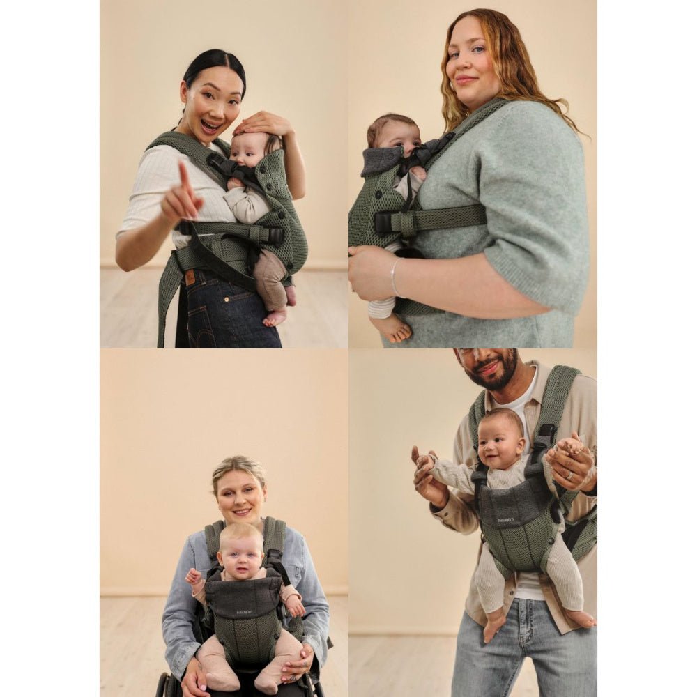 BabyBjörn - Bæresele Harmony Mesh Svart - Guttelus