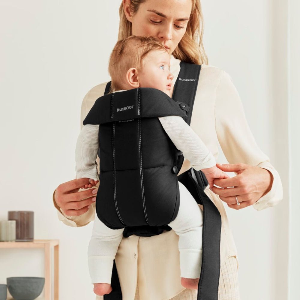 BabyBjörn - Bæresele Mini Svart - Guttelus