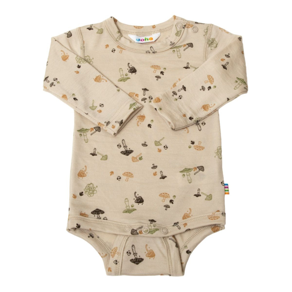 Joha - Body Ull Sopp Beige AOP
