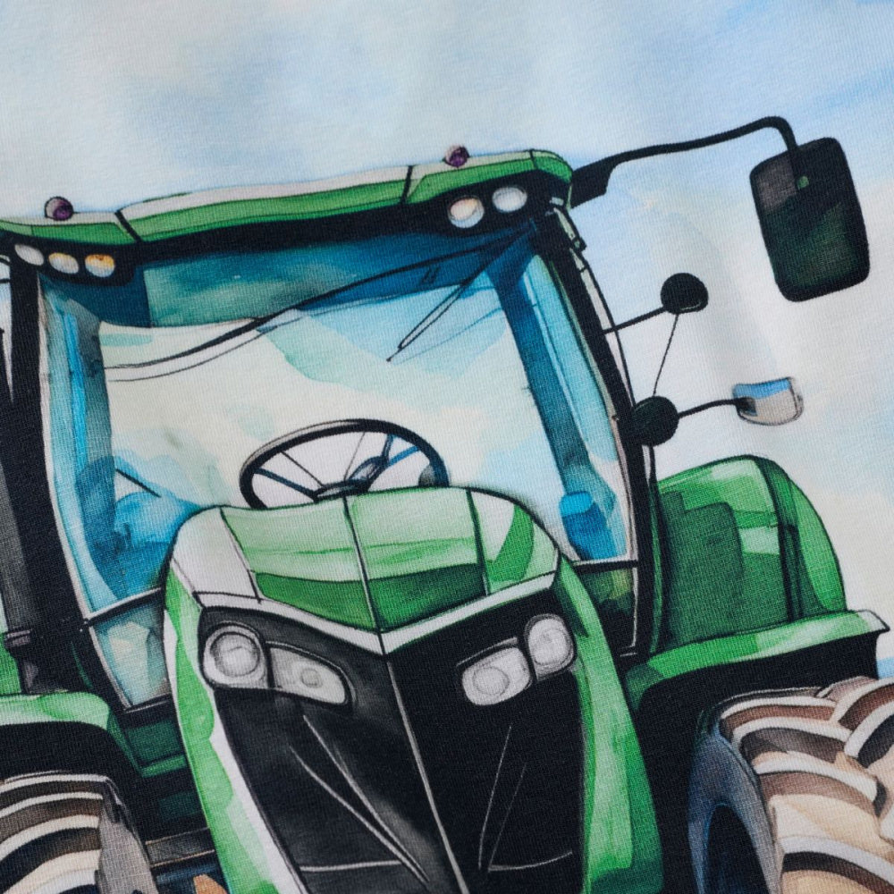 Minymo - Genser Traktor Grønn Hedge Green