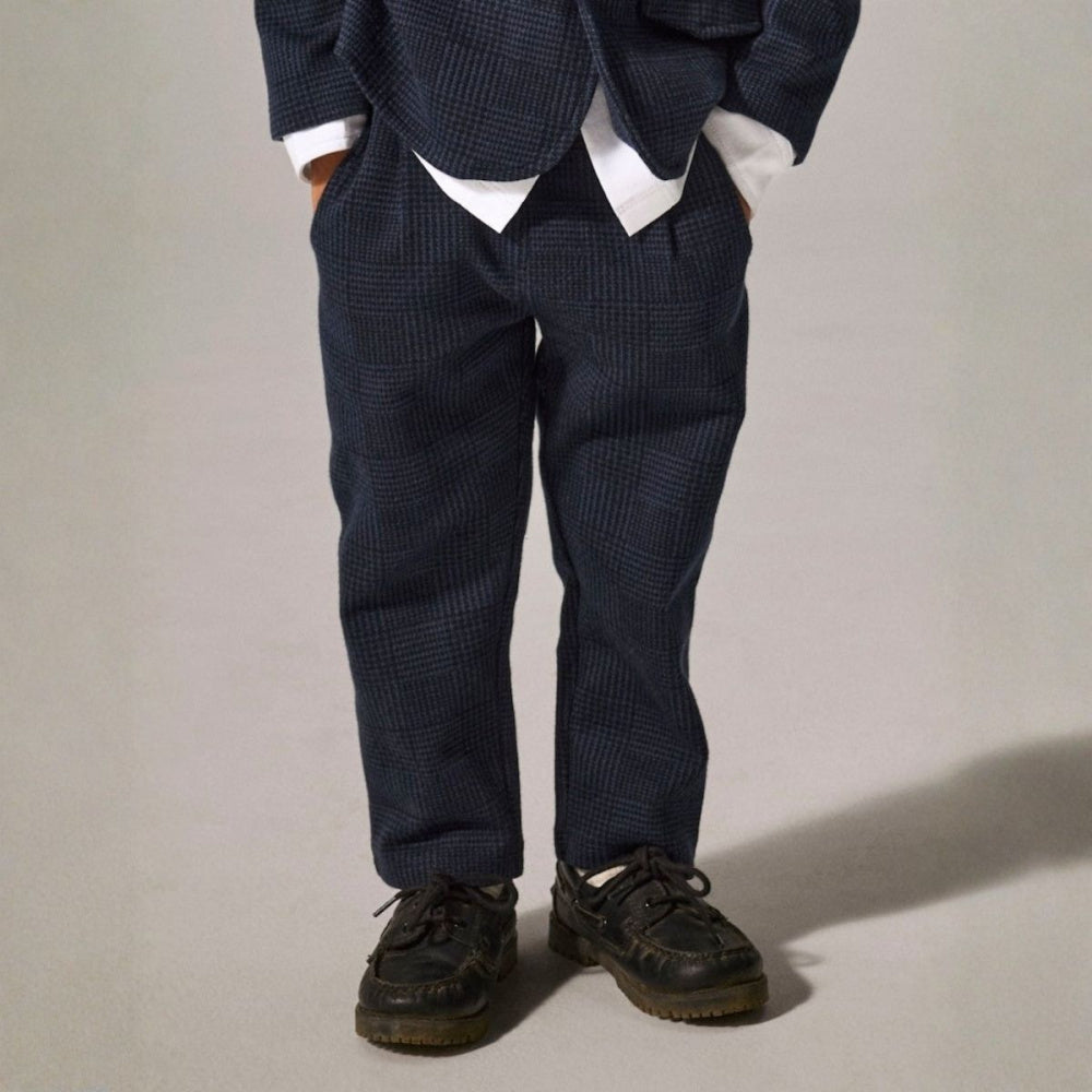 Name It - Bukse Robino Navy Blazer Check