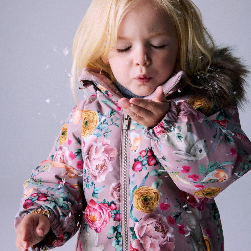 Name It - Vinterdress Snow10 Flower Rabbit