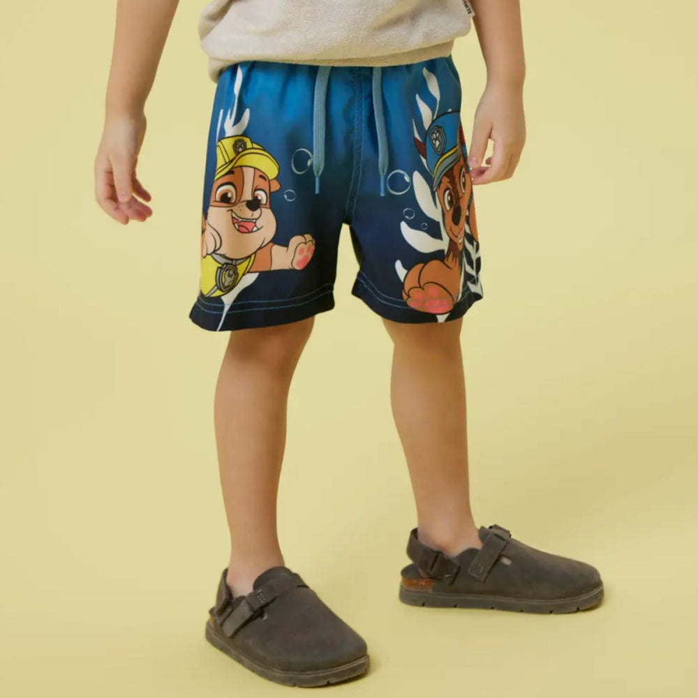 Name It - Badeshorts Paw Patrol Mabbe Parisian Blue