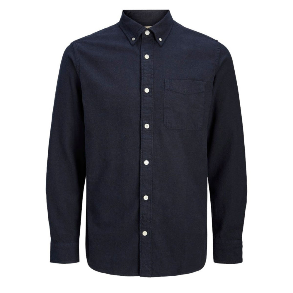 Jack & Jones - Skjorte Blubrook Twill Dark Navy