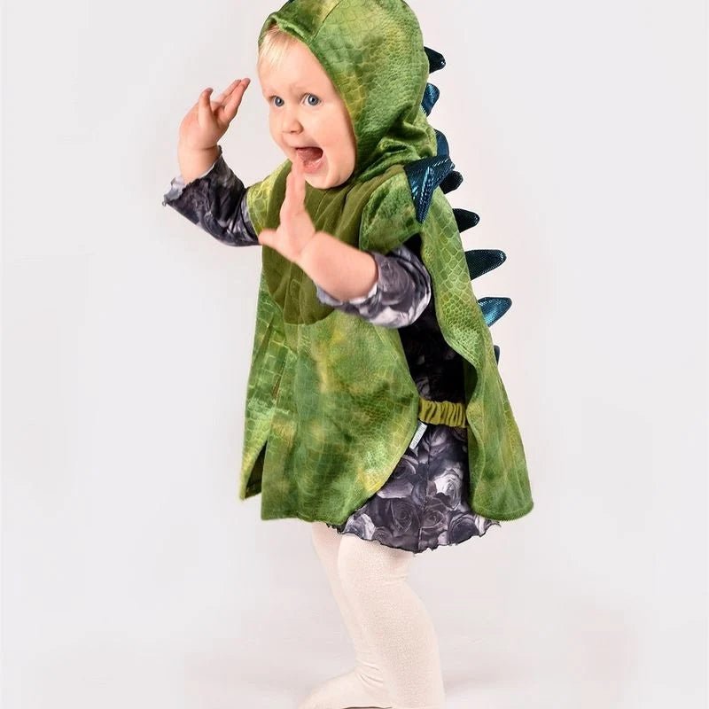 Den Goda Fen - Kostyme Dino Kappe 1-4 år - Guttelus
