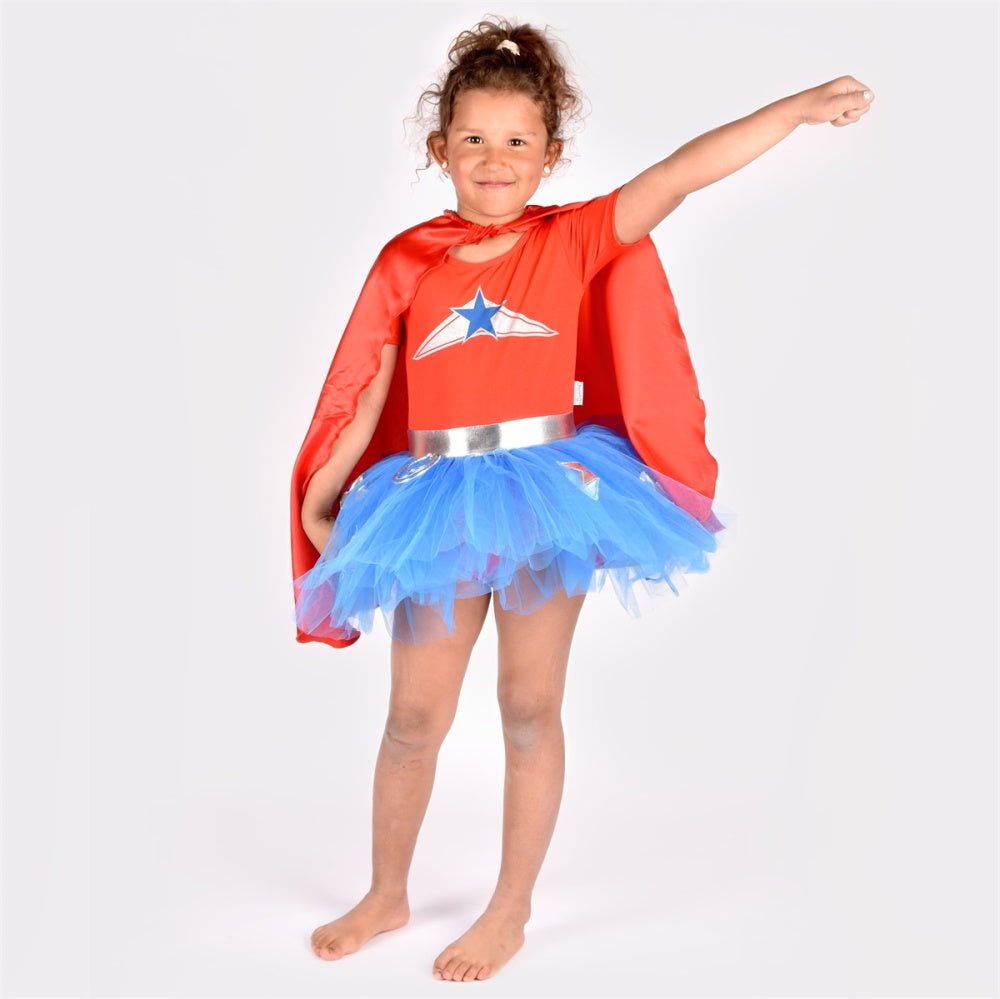 Den Goda Fen - Kostyme Super Wondergirl - Guttelus