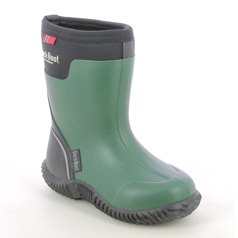 Dock Boot - Termostøvler Robin Grønn - Guttelus