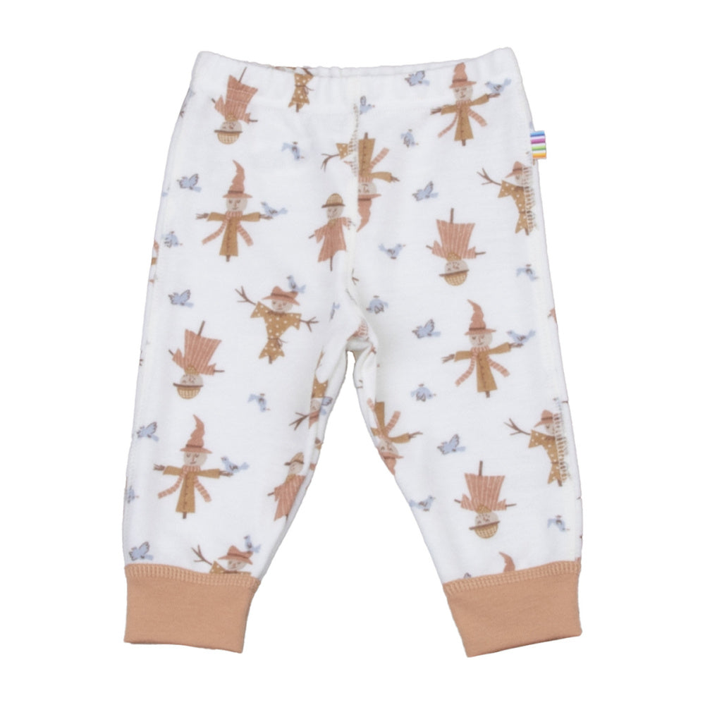 Joha - Longs Ull og Bambus Scarecrow Off White/ Peach