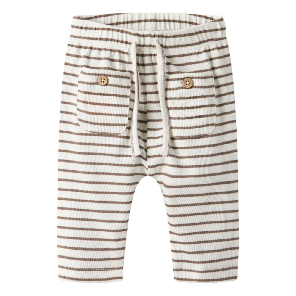Lil'Atelier - Bukse Baby Tonto Teddy Coconut Milk