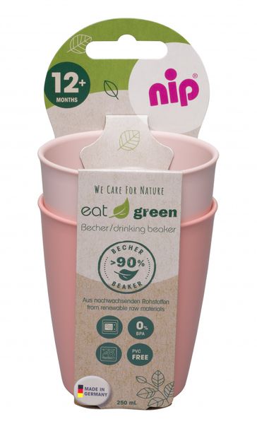 Nip- Kopper 2 pk Rosa