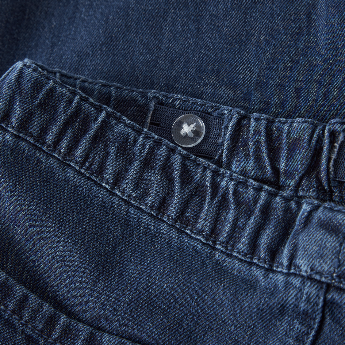 Name It - Bukse Ben Barrel Dark Blue Denim