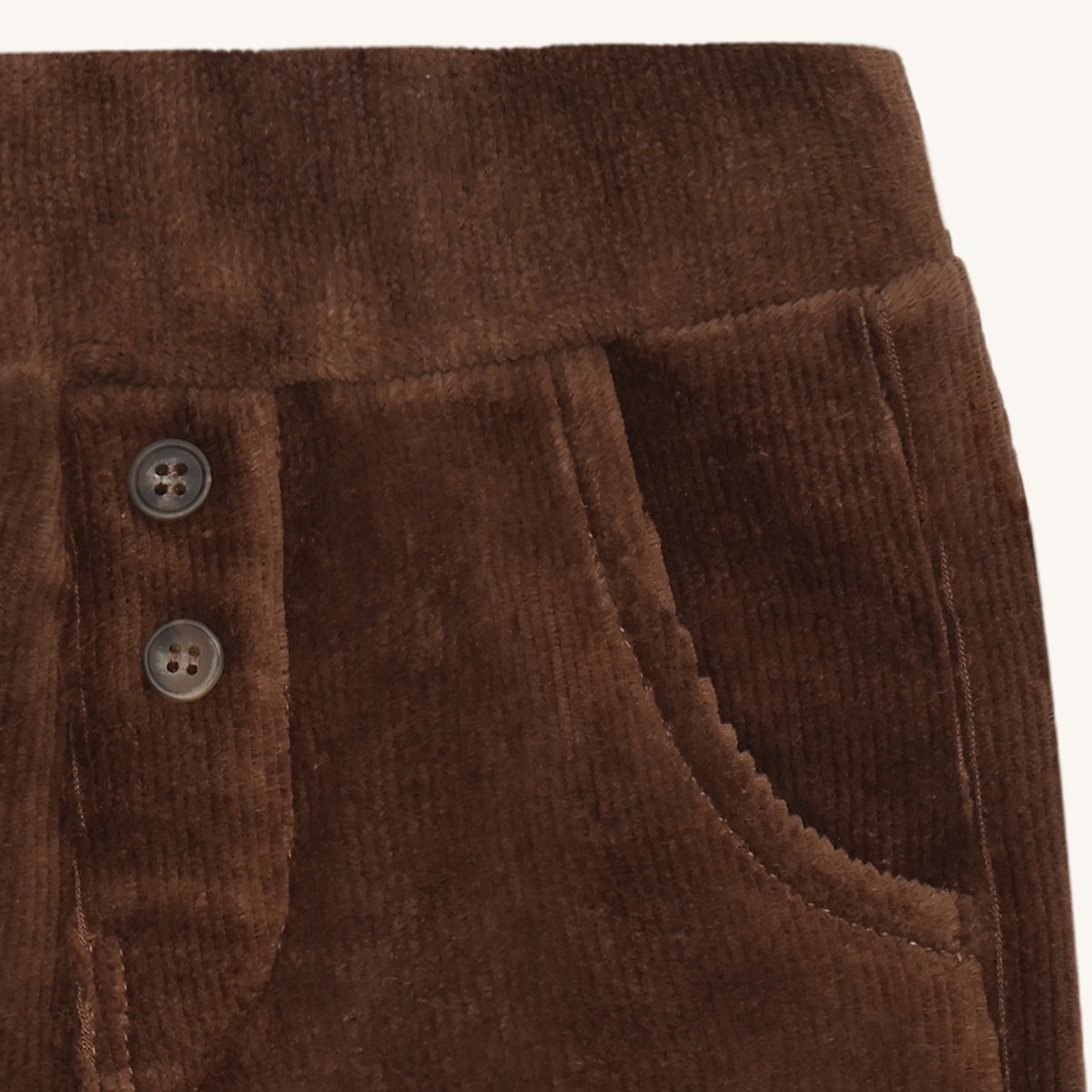 Hust and Claire - Bukse Gordon Ottoman Brown Stone