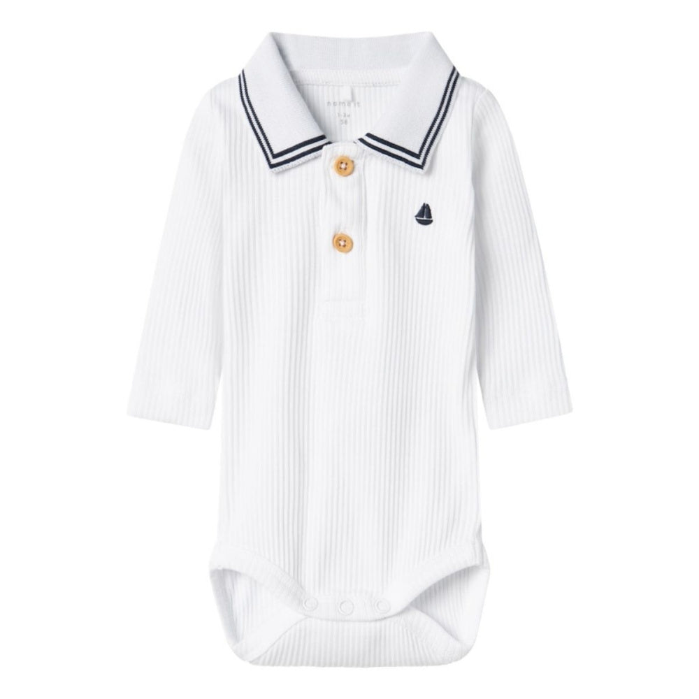 Name It - Body Polo Friman Bright White